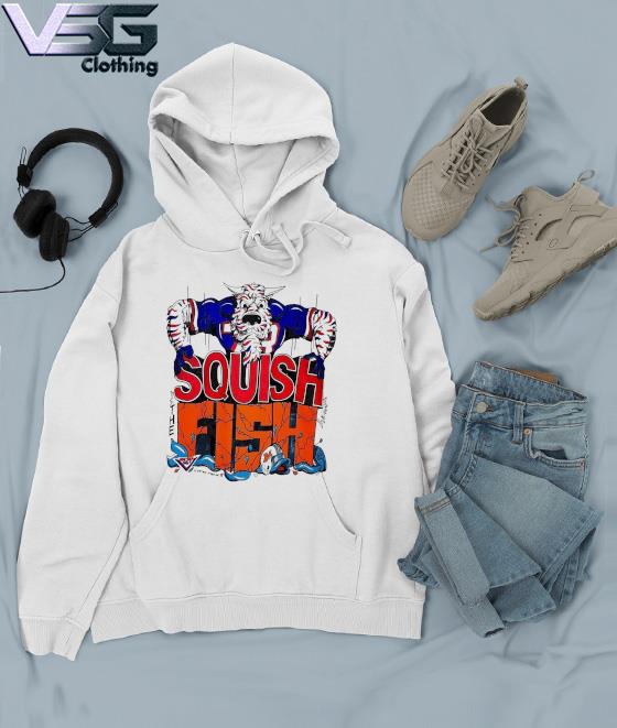 Buffalo Bills Squish The Fish Miami Dolphins Cartoon Art NFL Shirt, hoodie,  sweater, long sleeve and tank top