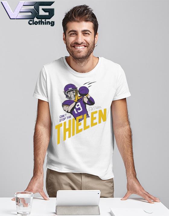 Can't Stop The Thielen Signature Shirt, hoodie, sweater, long