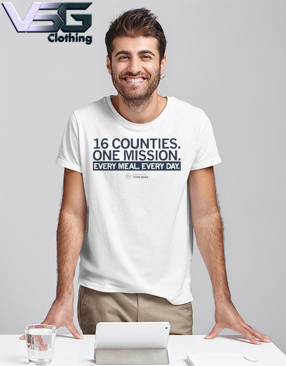 Every Meal Every Day 16 Counties One Mission Northeast Iowa shirt