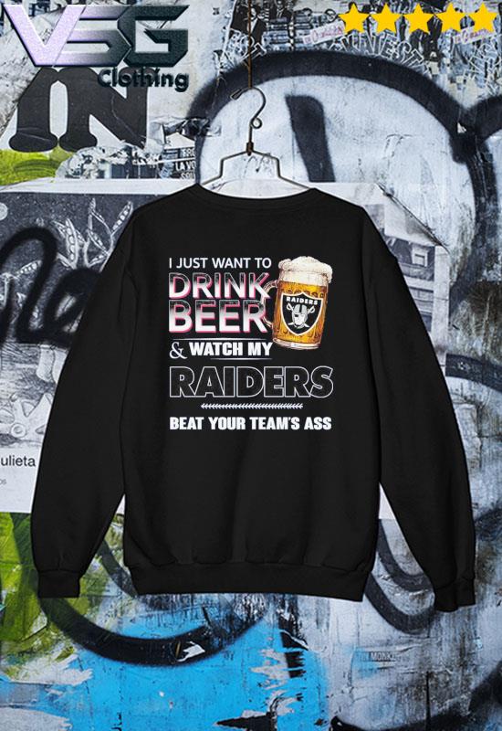 This Team Makes Me Drink Las Vegas Raiders Shirt, hoodie