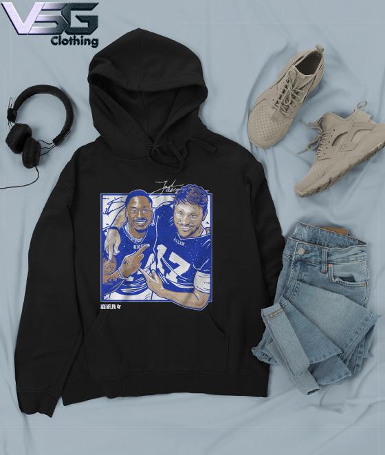 Buffalo Bills Josh Allen and Stefon Diggs signature art shirt, hoodie,  sweater, long sleeve and tank top