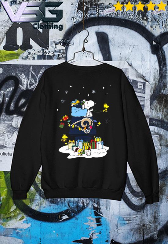 Snoopy Los Angeles Rams Christmas shirt, hoodie, sweater, long