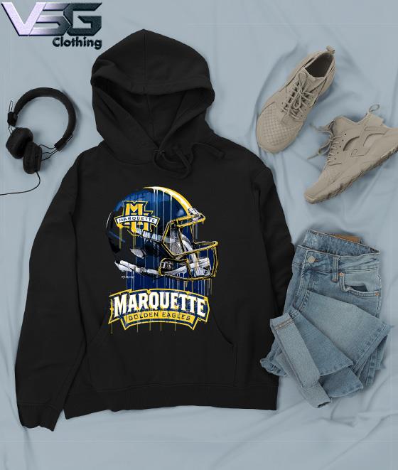 Marquette Golden Eagles Original Dripping Football Helmet shirt, hoodie,  sweater, long sleeve and tank top