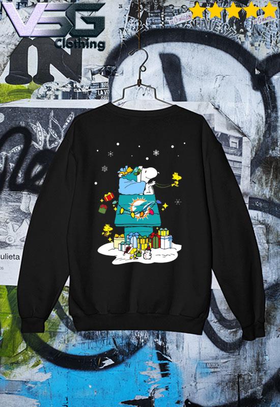 Snoppy Dolphins Christmas Sweater 