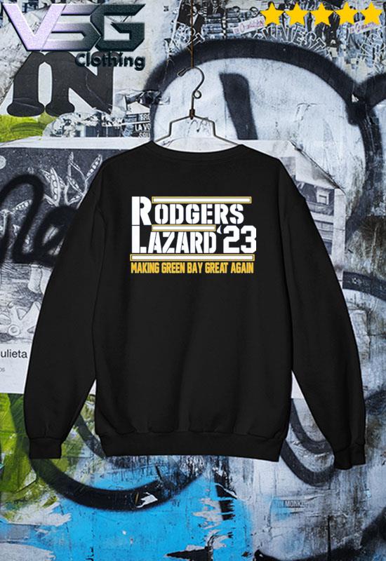 Rodgers Lazard 23 Make Green Bay Packers Great Again Shirt, hoodie,  sweater, long sleeve and tank top