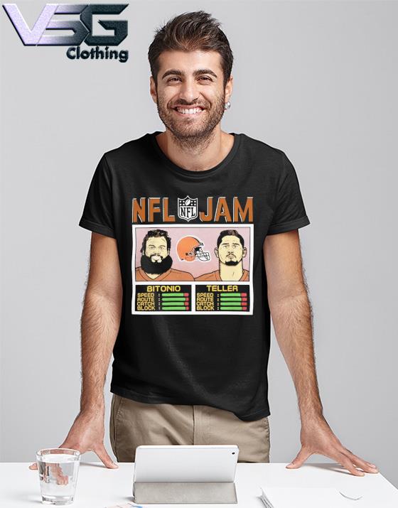 Official Nfl jam browns bitonio and teller shirt, hoodie, sweater