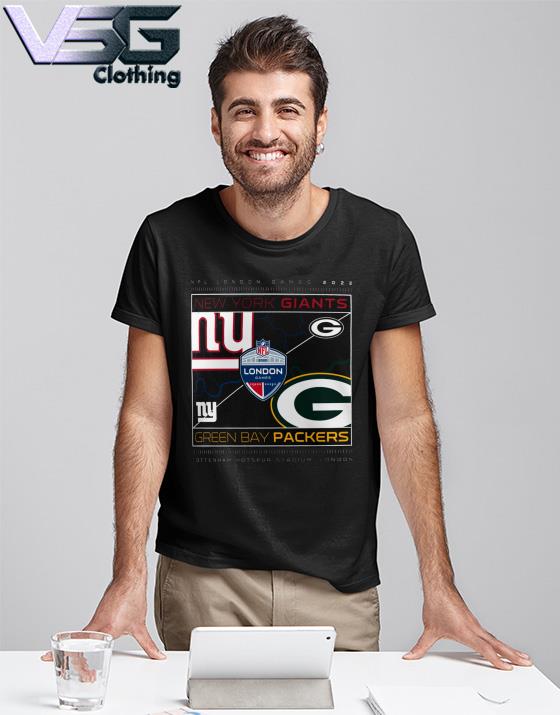 NFL London Games 2022 Green Bay Packers Vs New York Giants Match-Up Shirt,  hoodie, sweater, long sleeve and tank top