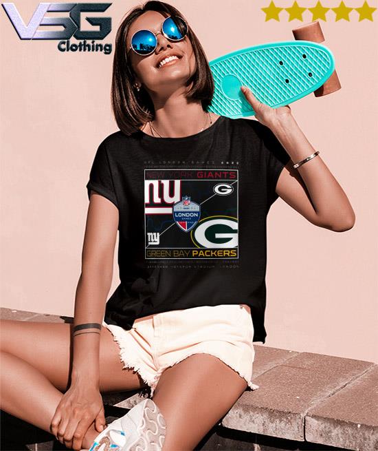 NFL London Games 2022 Green Bay Packers Vs New York Giants Match-Up Shirt,  hoodie, sweater, long sleeve and tank top