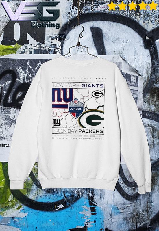 NFl London Games 2022 New york Giants vs Green Bay Packers shirt, hoodie,  sweater, long sleeve and tank top