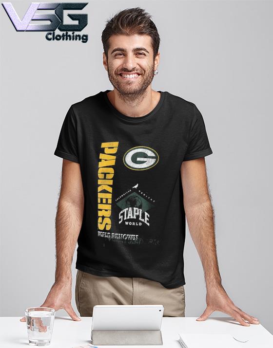 NFL Wordmark Green Bay Packers T-Shirt D02_713