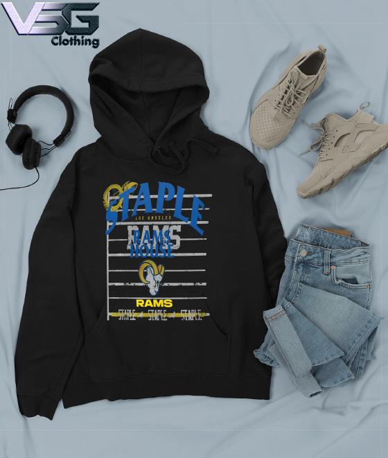 NFL x Staple Black Los Angeles Rams Throwback Vintage Wash T-Shirt, hoodie,  sweater, long sleeve and tank top