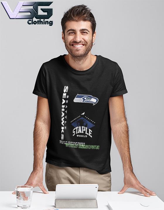 NFL x Staple Black Seattle Seahawks World Renowned T-Shirt, hoodie,  sweater, long sleeve and tank top