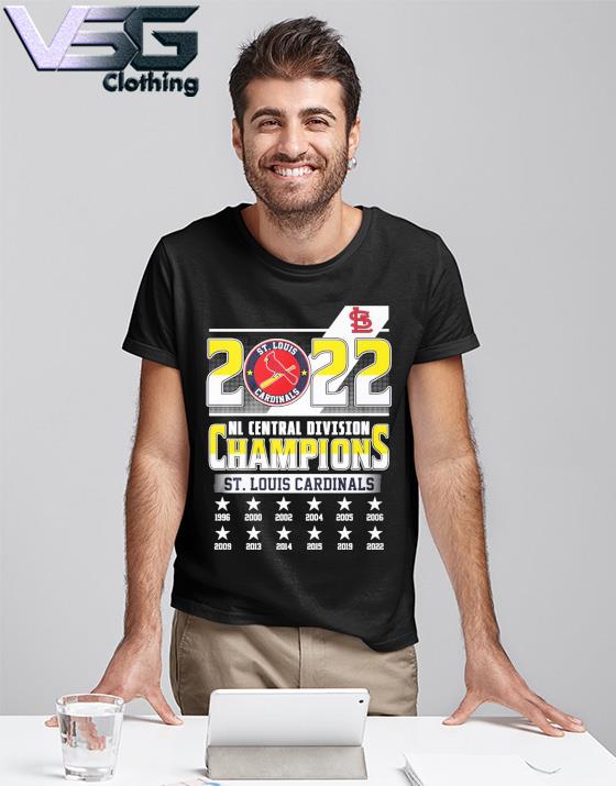 St. Louis Cardinals NL Central Division Champions 2022 T-shirt