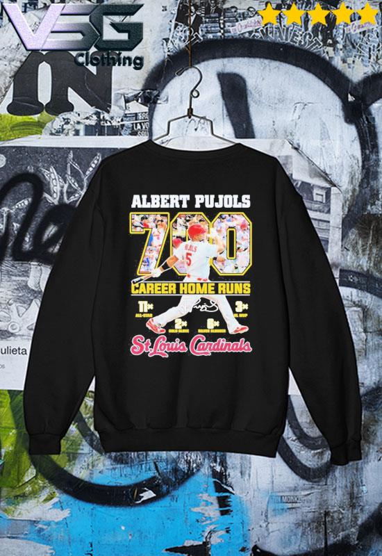 HOT Albert Pujols St. Louis Cardinals 700 Career Home Runs 3D Shirt, Hoodie  • Kybershop