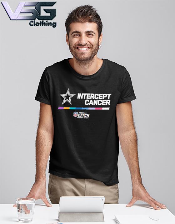 Official dallas Cowboys Crucial Catch Intercept Cancer shirt, hoodie,  sweater, long sleeve and tank top