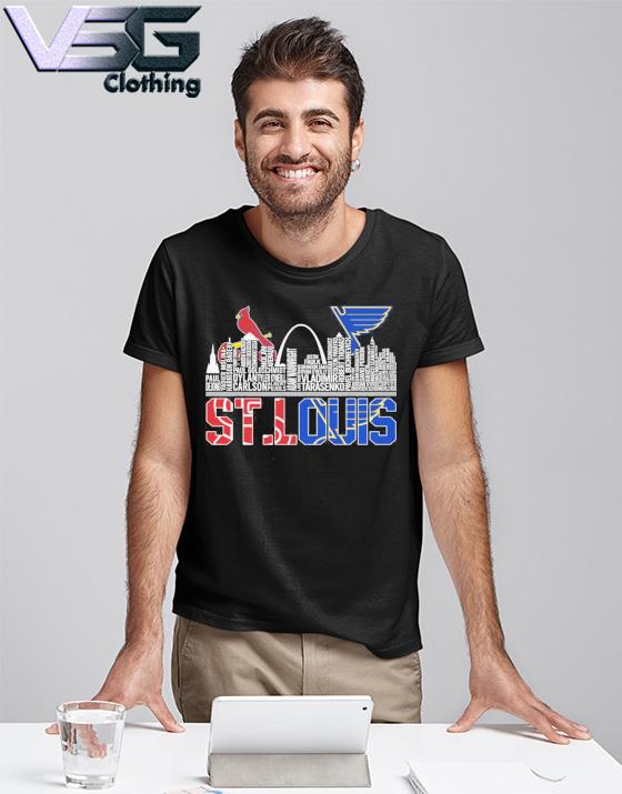 Official vintage St. Louis Skyline T Shirt, hoodie, sweater, long sleeve  and tank top