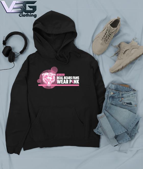 Chicago bears real bears fans wear pink 2022 campaign new shirt, hoodie,  sweater, long sleeve and tank top