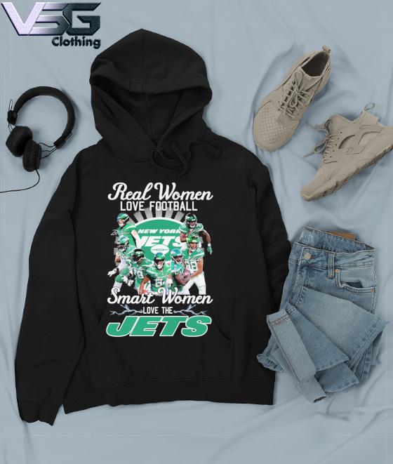 Real Women Love Football Smart Women Love The New York Jets Signatures shirt