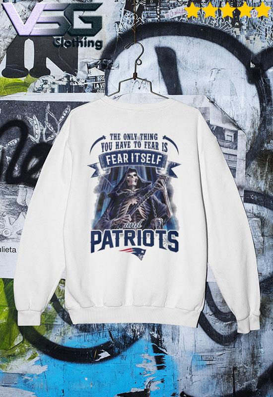 Patriots 2025 skeleton shirt