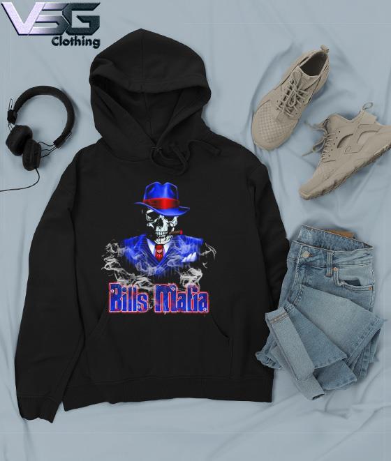 Skull Smoking Buffalo Bills Mafia 2022 shirt, hoodie, sweater