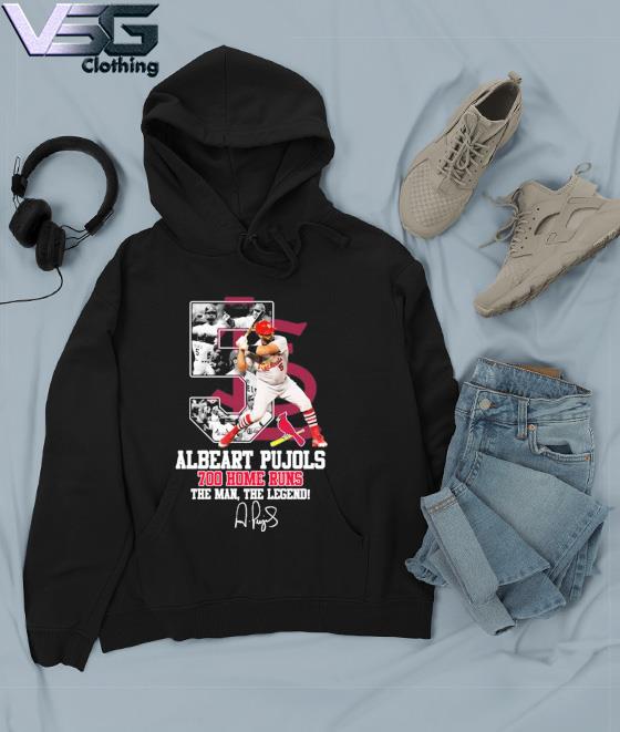5 Albert Pujols 700 Home Runs the Man the Legend signature shirt, hoodie,  sweater, long sleeve and tank top