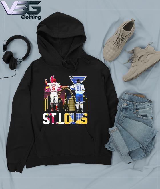 St Louis Cardinals Pujols and Tarasenko St. Louis Blues St Louis City  signatures shirt, hoodie, sweater, long sleeve and tank top