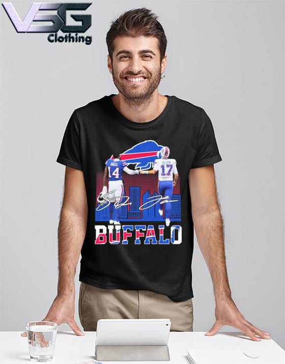 Best Stefon Diggs Josh Allen Buffalo Bills Signatures Shirt