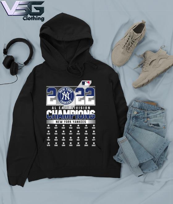 2022 Al East Division Champions New York Yankees 1923-2022 shirt, hoodie,  sweater, long sleeve and tank top