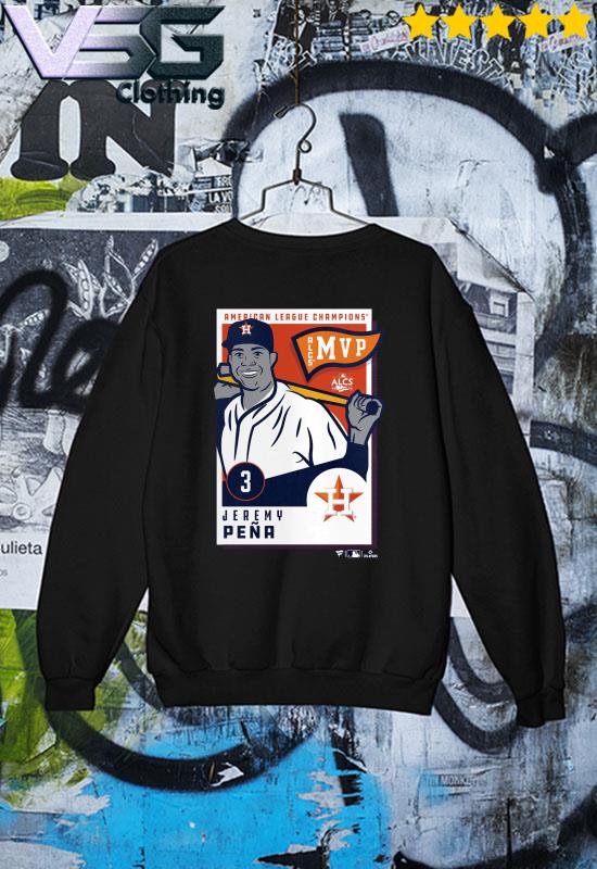 2022 MVP Jeremy Peña Houston Astros American League Champions shirt,  hoodie, sweater, long sleeve and tank top