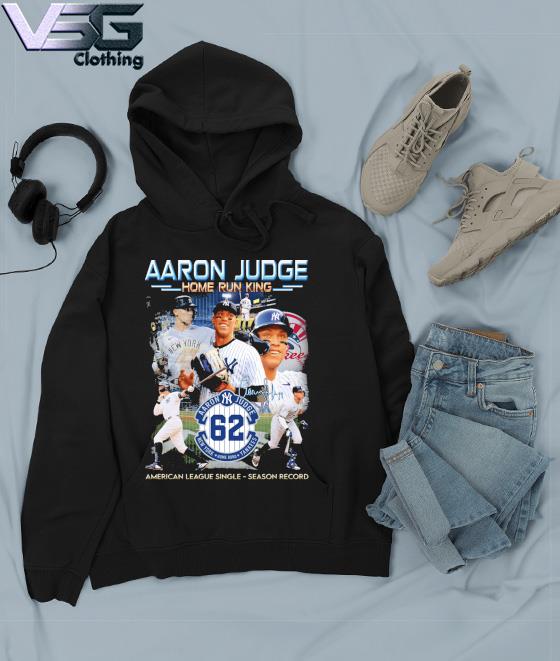 The Yankees Aaron Judge 62 Home Run signature shirt, hoodie, sweater, long  sleeve and tank top
