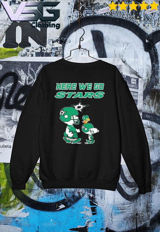 Awesome dallas Stars Here we go stars Together Snoopy 2022 Shirt, hoodie,  sweater, long sleeve and tank top