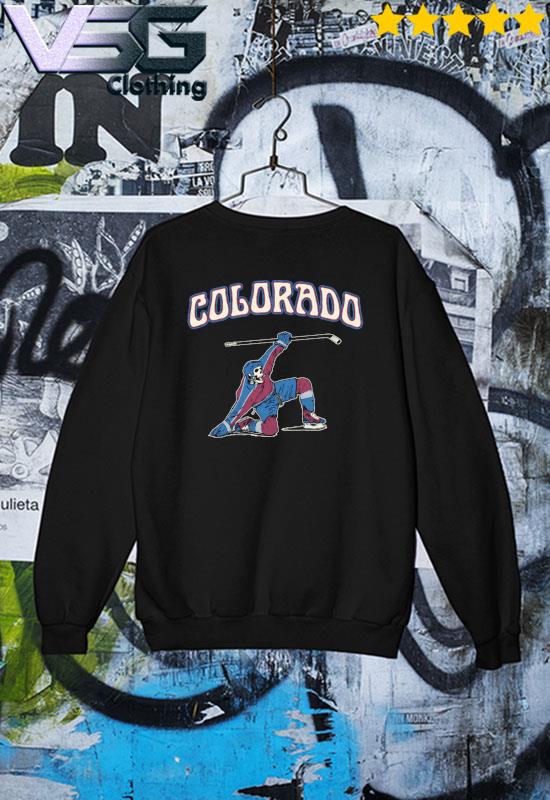 Colorado Avalanche Hockey Skull All Over Print  Colorado avalanche, Colorado  avalanche hockey, Mens tshirts
