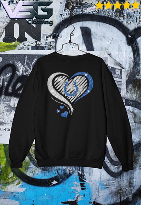 Indianapolis Colts football Heart Diamond shirt, hoodie, sweater