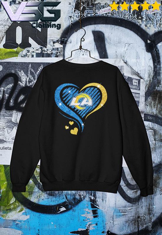 Heart Diamond Los Angeles Rams Shirt - Kingteeshop