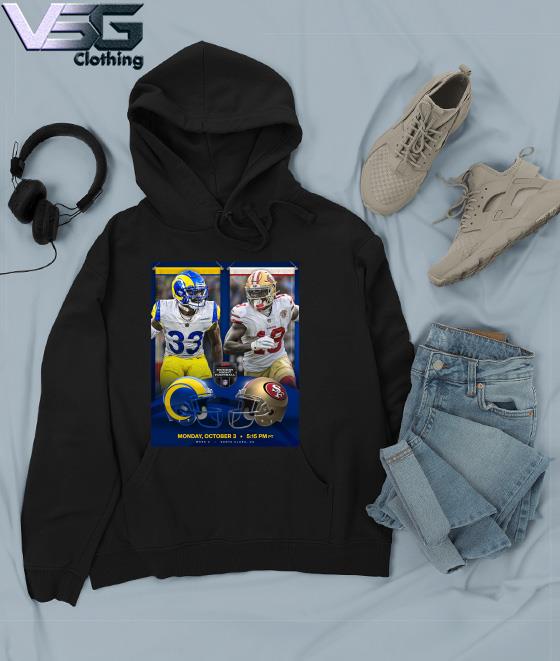 Los Angeles Rams vs San Francisco 49ers 11 3 2022 Monday night shirt,  hoodie, sweater, long sleeve and tank top