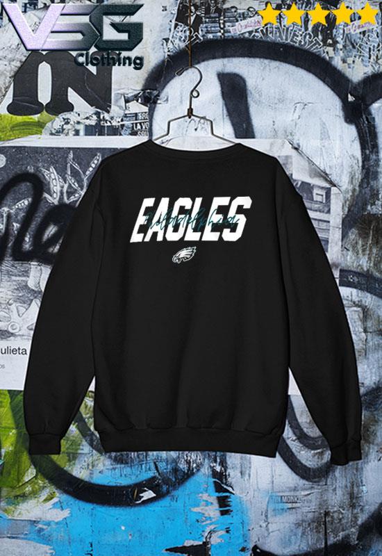 philadelphia eagles men's crewneck sweatshirt