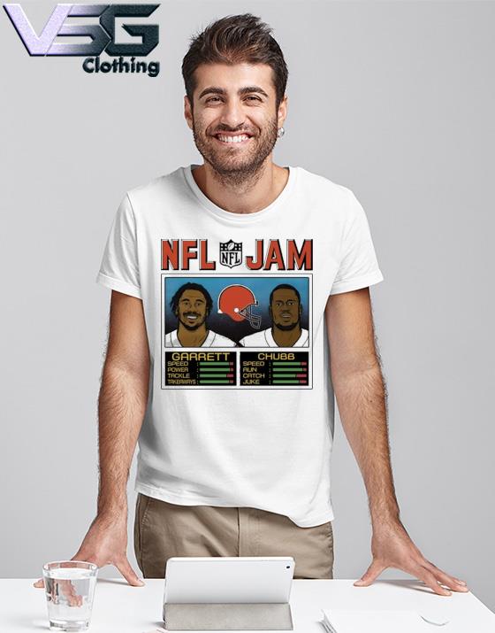 Homage NFL jam browns garrett and chubb shirt, hoodie, sweater