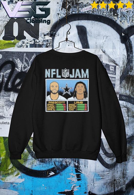 Official Nfl Jam Cowboys Prescott And Lamb Logo Shirt, hoodie, longsleeve,  sweater