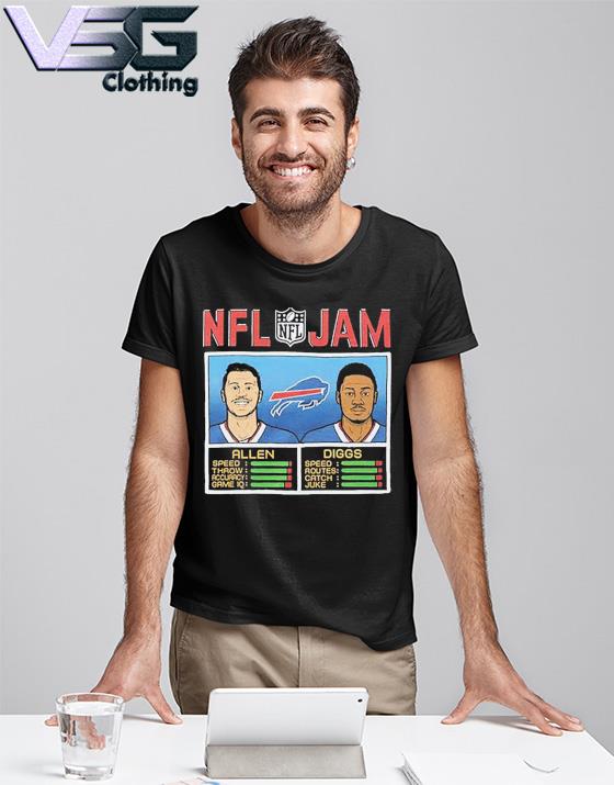 Official NFL JAM Buffalo Bills Josh Allen and Stefon Diggs Shirt, hoodie,  sweater, long sleeve and tank top
