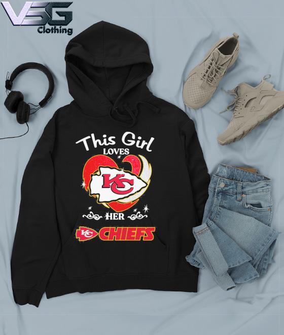 Kansas city Chiefs diamond heart love shirt, hoodie, sweater, long sleeve  and tank top