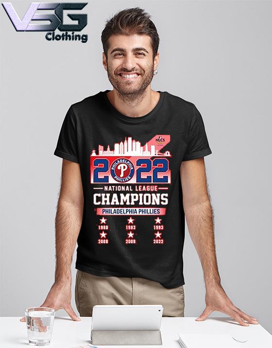 Philadelphia Phillies NLCS Champions 2022 Shirt 2022 National League  Champions