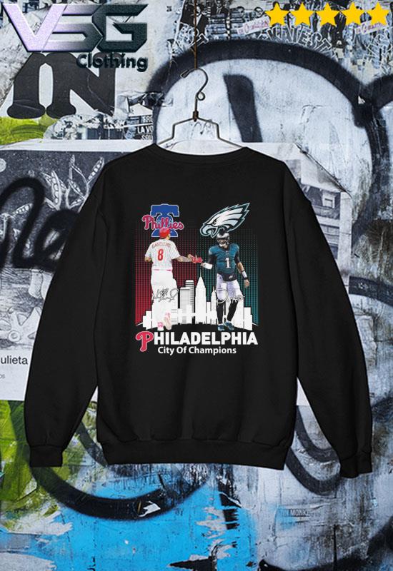 Philadelphia Phillies Philadelphia Eagles All Over Print Hoodie