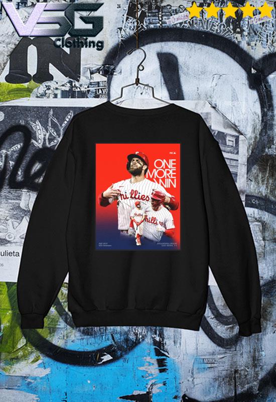 Philadelphia Phillies One More Win Going To World Series 2022 Shirt,  hoodie, sweater, long sleeve and tank top