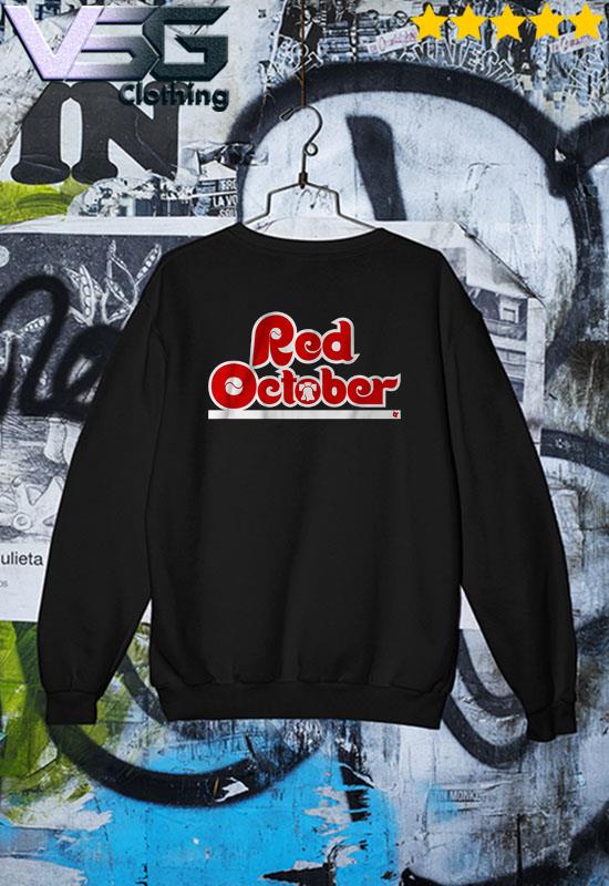 Red Phillies Red October Shirt - Lelemoon