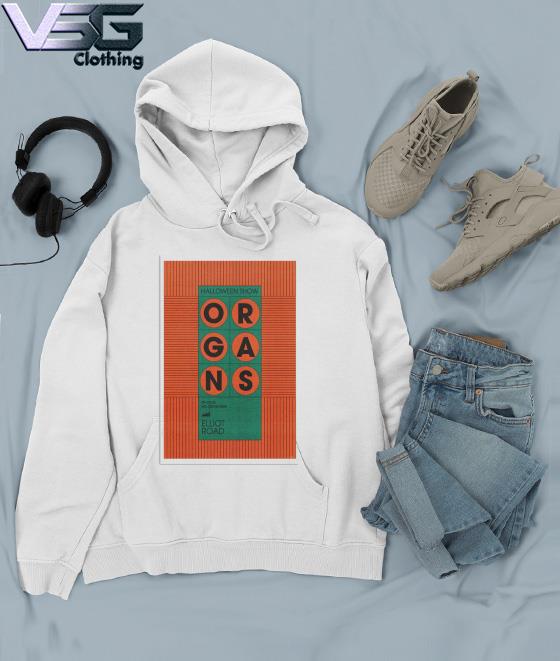 Poster Organs Halloween Show OCT 29 2022 Vic On The Park Elliott Road-Portrait - Poster s Hoodie