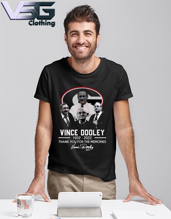 RIP Vince Dooley 1932 2022 Thank You For The Memories Shirt RIP Vince Dooley 1932 2022 Thank You For The Memories Shirt
