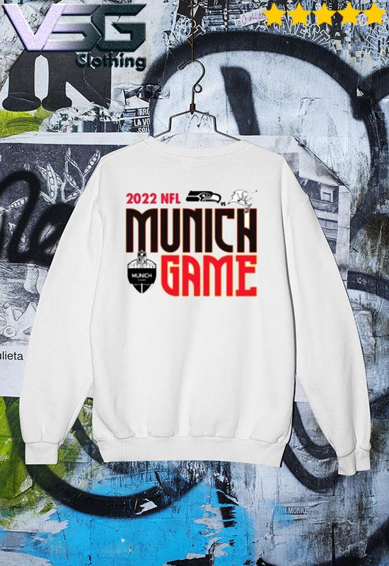 NFL 2022 Merchandise Seattle Seahawks Vs Tampa Bay Buccaneers Munich Game  Hoodie