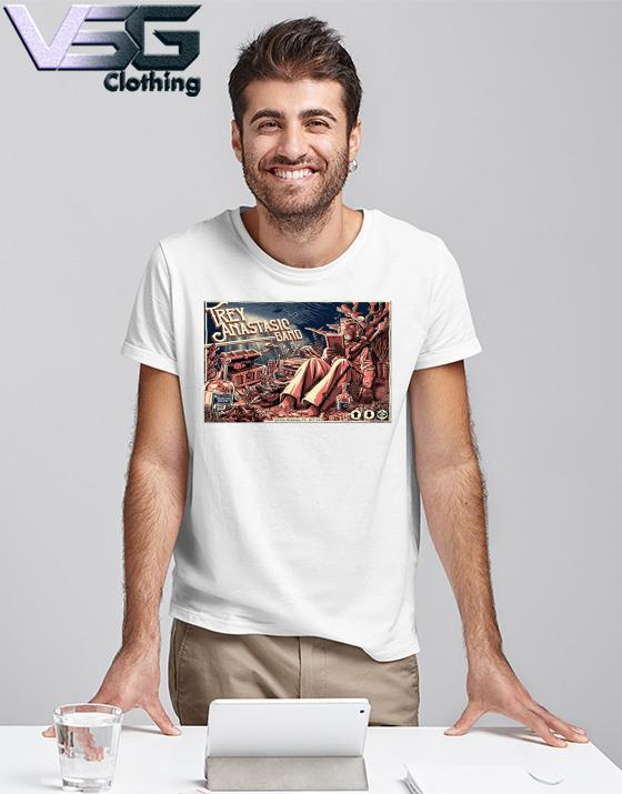 Trey Anastasio Band Arlington Theatre in Santa Barbara, CA on Oct 7, 2022 Poster shirt Trey Anastasio Band Arlington Theatre in Santa Barbara, CA on Oct 7, 2022 Poster shirt