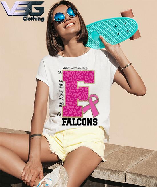 Pink falcons outlet shirt