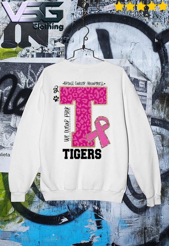 Official Breast Cancer Pink Out Tigers Football Shirt, hoodie